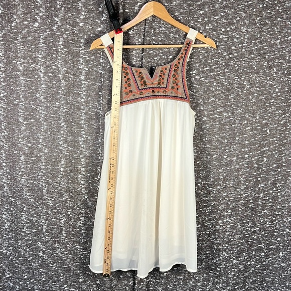 Umgee Dress Cream Boho Design - Picture 2 of 7